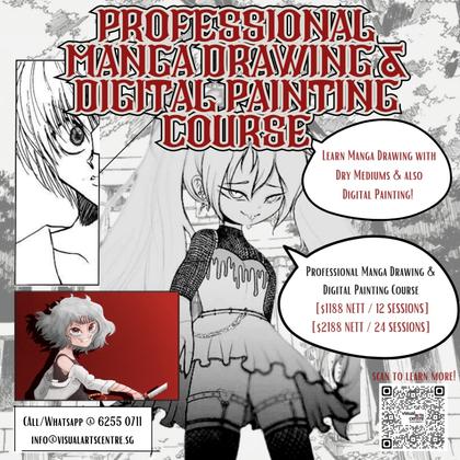Professional Manga Drawing & Digital Painting Course​