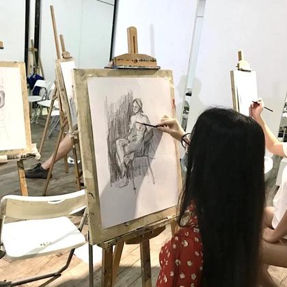 Professional Nude Life Drawing with Artist Guidance Workshop