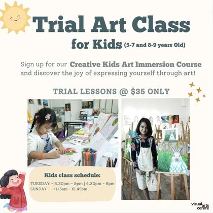 Trial Art Class For Kids
