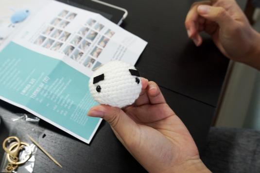 Tiny Rabbit Hole - Knitting Knit Crochet Dango Thick Eyebrown Pokemon Amigurumi Crocheted Doll Singapore Workshop