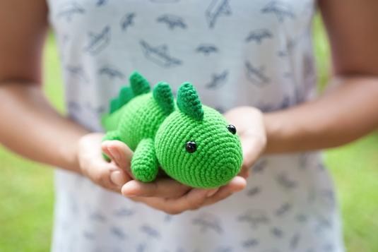 knit crochet dinosaurs amigurumi 