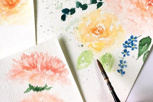 Watercolor Fl Painting Zoom Classes In Singapore Lessonsgowhere - Watercolor Painting Picture