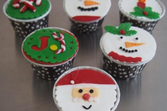 Hands-on Christmas Cupcakes