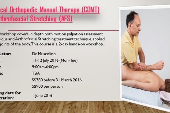 Clinical Orthopedic Manual Therapy (COMT) – Arthrofascial Stretching (AFS)