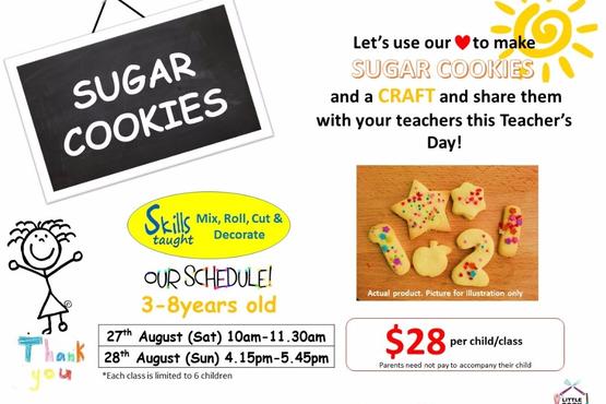 Sugar Cookies for Teachers' Day