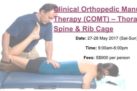 Clinical Orthopedic Manual Therapy (COMT) – Thoracic Spine and Ribcage