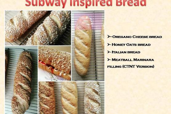 Subway Inspired Bread