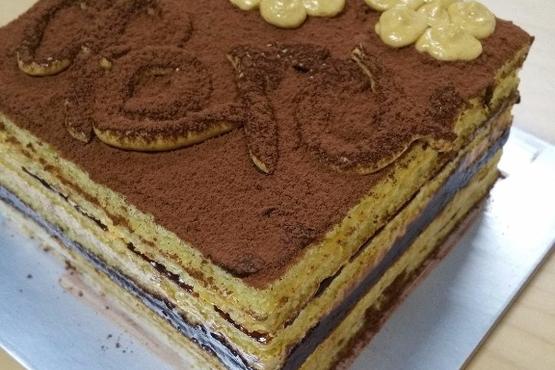 French Opera Cake
