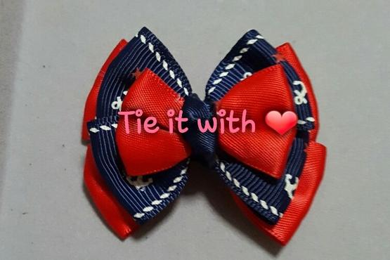 Create your very own style of ribbon hair clips