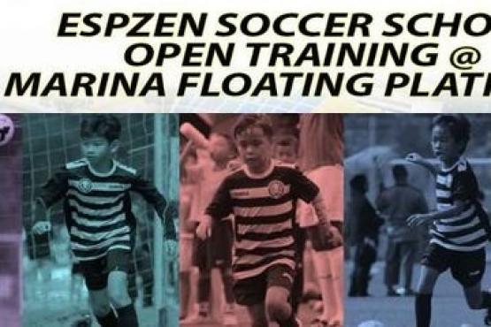 ESPZEN Soccer School: Open Training @ The Float, Wednesday, 19th Apr 2017, 1715 to 1845