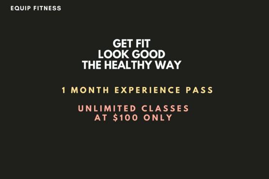 Fitness : 1 Month Unlimited Trial Pass