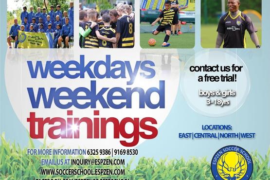 Espzen Soccer School Saturday Training (West)