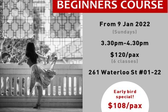 Argentine Tango Beginner Course (Jan 2022)