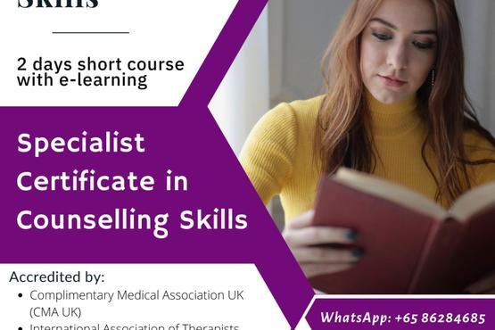 Specialist Certificate in Counselling Skills