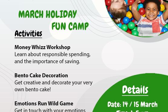March Holiday 3-In-1 Fun Camp (Age 5-7)