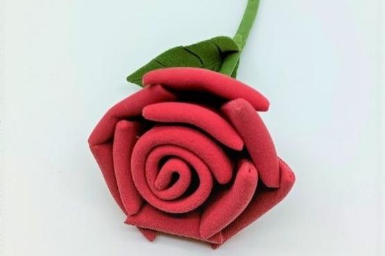 Mother's Day Children's Craft -  Clay Rose - Japanese Air Dry Clay