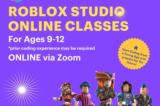 Roblox Coding & Game Design Classes. For Ages 9-12