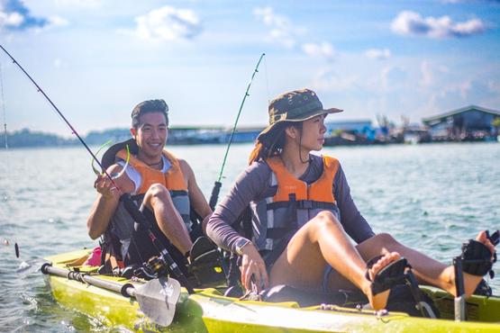 Guided Kayak Fishing Tour/Lesson along Pulau Ubin