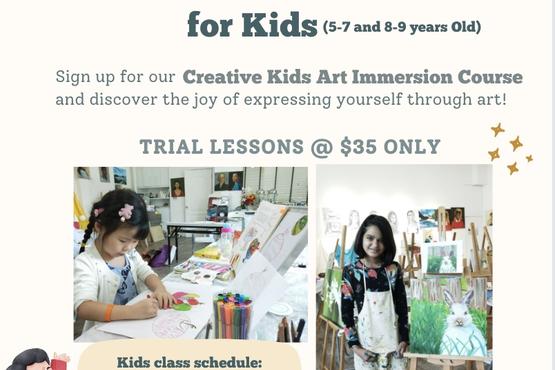 Trial Art Class For Kids